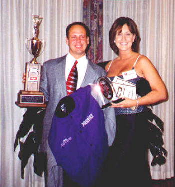 Casey, Shannon and trophy